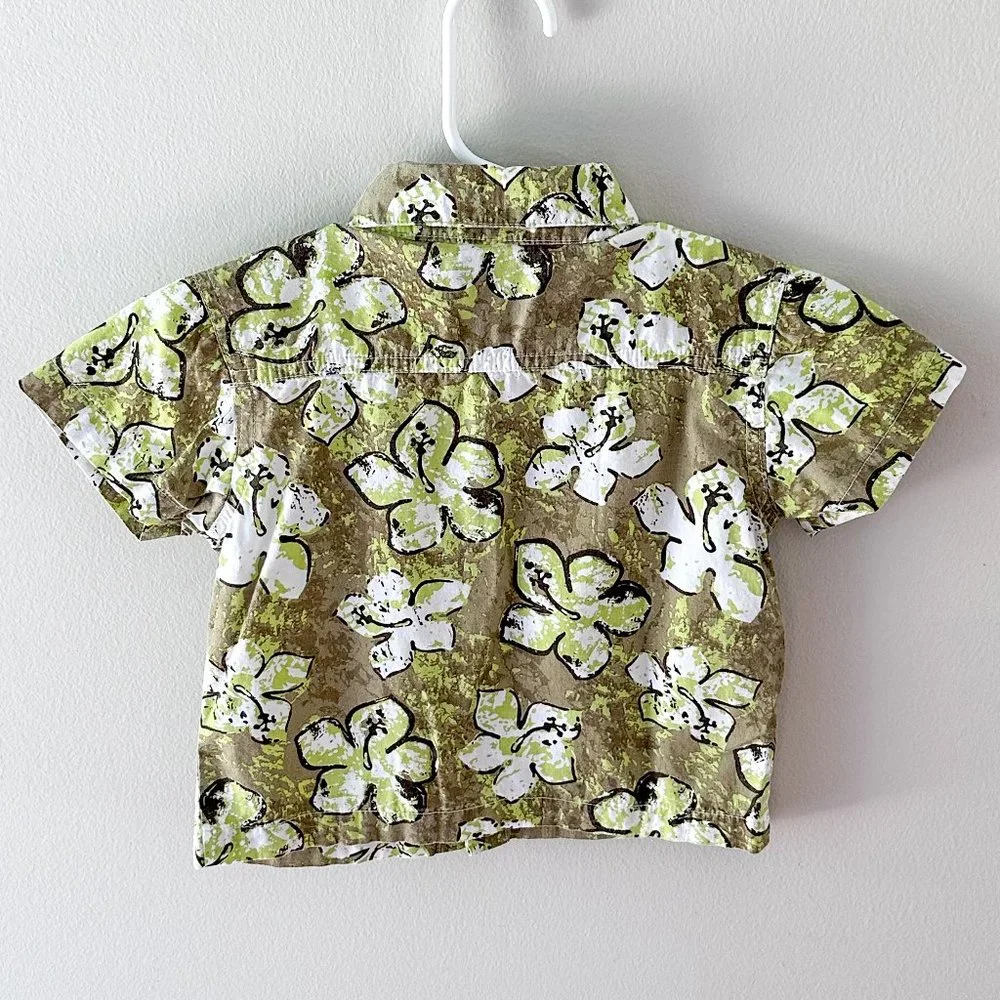 Baby boys 12 months hawaiian shirt - Picture 2 of 4